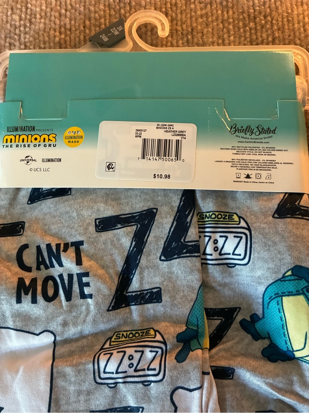 Ladies Minions Sleep Pajama Pants - Picture 4 of 4
